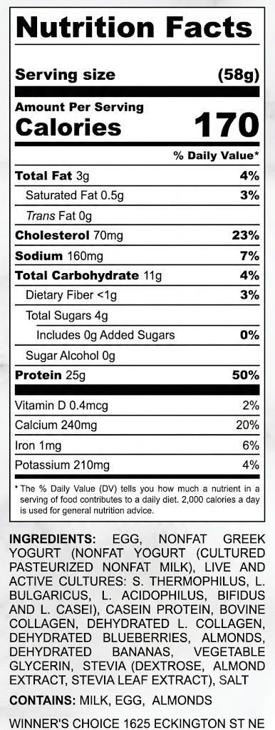 Blueberry Almond 6-Pack